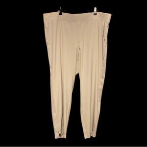 Athleta Brooklyn Ankle pants tan size 20 like new